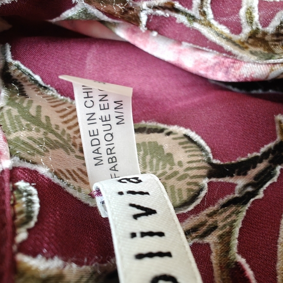 Alice+Oliva Jeannie bow-collar blouse top, size M - Picture 9 of 10